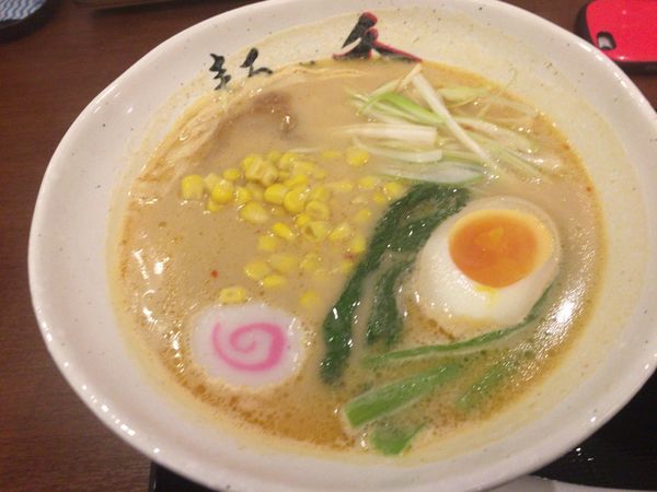 「白味噌ラーメン¥800＋チャーシュー丼¥250」@麺や秀の写真