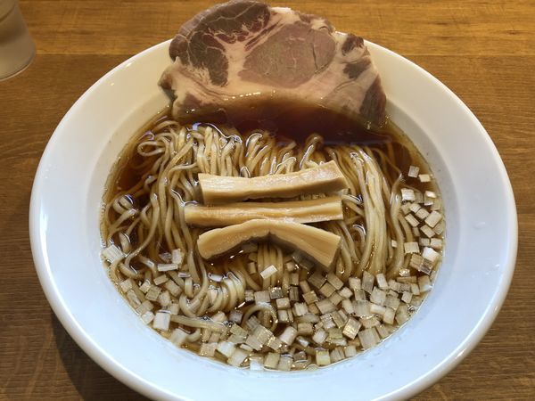 「中華そば　醤油　￥７００」@ブーランジェリー ルージュ ロワイヤルの写真