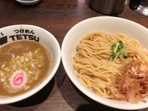 「【限定】梅鰹つけ麺910円」@つけめんTETSU 壱の木戸 水戸店の写真