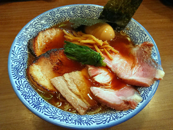 「特製生姜醤油そば」@煮干しつけ麺 宮元の写真