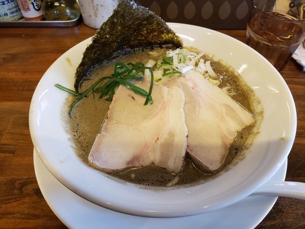 「3月限定煮干らーめん」@濃厚つけ麺 茜堂の写真