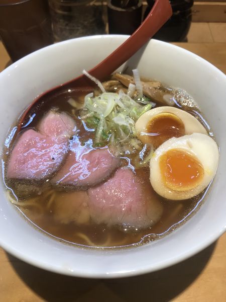 「津軽ラーメン（あっさり）＋味玉」@麺匠 喜楽々の写真