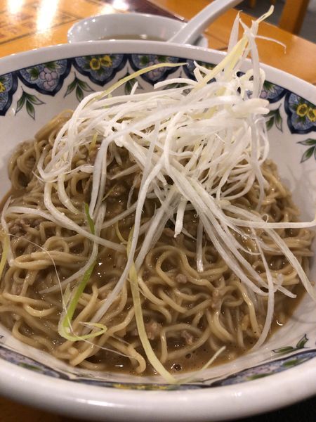 「坦々油めん」@中国ラーメン 揚州商人 東大宮店の写真