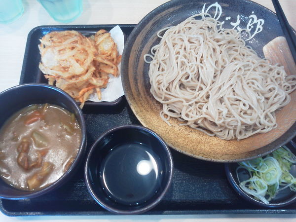 「大もり420+カレールー150+かき揚げ天100=670円」@ゆで太郎 ふじみ野大井店の写真