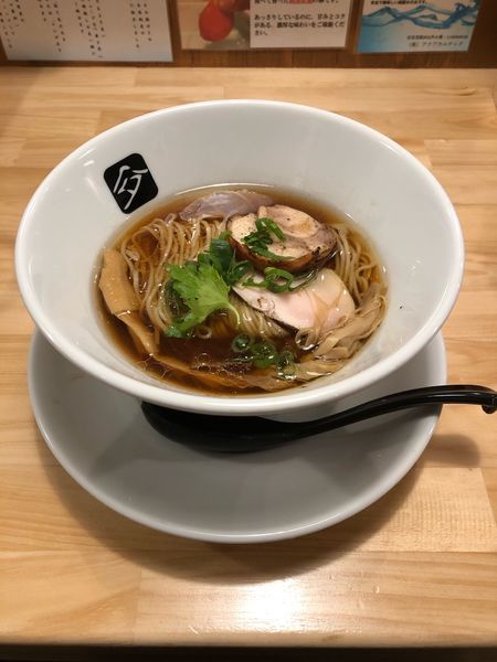 「鶏の中華そば 750円  和え玉 300円」@中華そば 髙野の写真