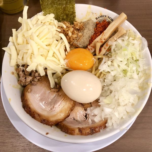 「かれまぜ 大 (300g) ￥950＋とろけるチーズ￥120」@狼煙 東大宮店の写真