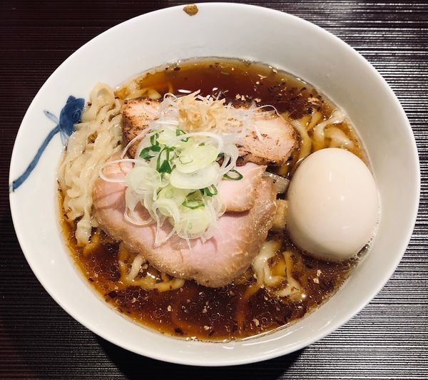 「生姜（手もみ￥900）＋味玉（￥100）」@麺 みつヰの写真