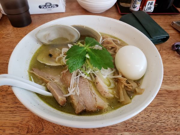 「特製貝塩拉麺」@麺屋 心羽の写真