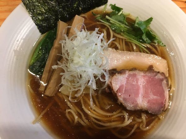 「醤油そば 850円」@麺処 篠はらの写真