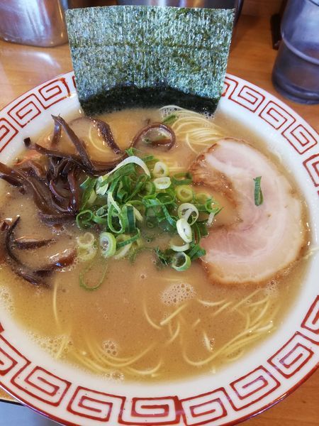 「長浜らーめん」@博多長浜らーめん 六角堂 橋本店の写真