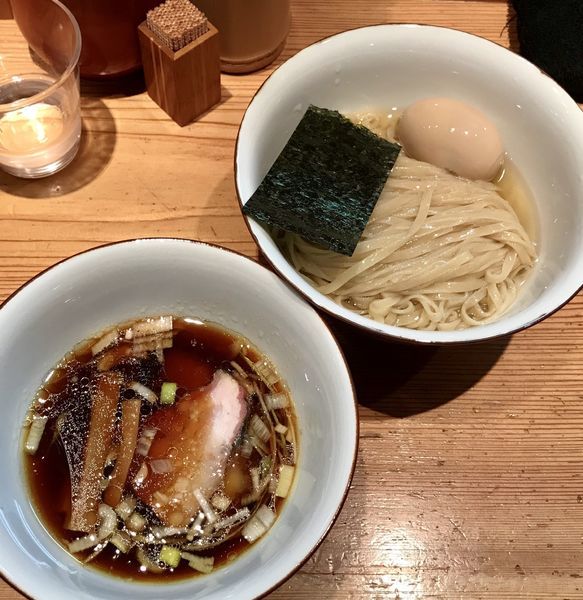 「つけ麺＋味玉」@らぁめん鴇の写真