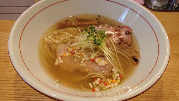 「塩そば」@地球の中華そばの写真