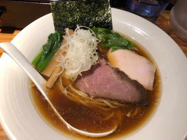 「醤油そば 850円」@麺処 篠はらの写真