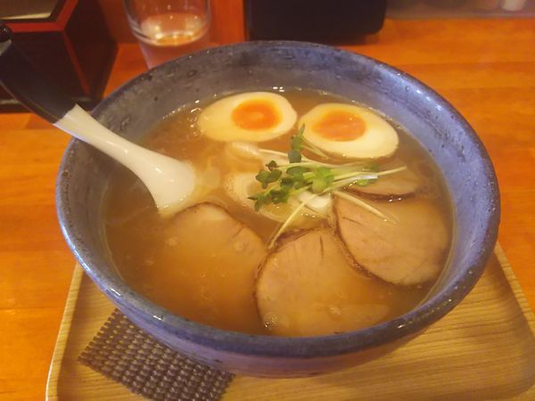 「あさひ醤油全部乗せ」@らーめん あさひの写真