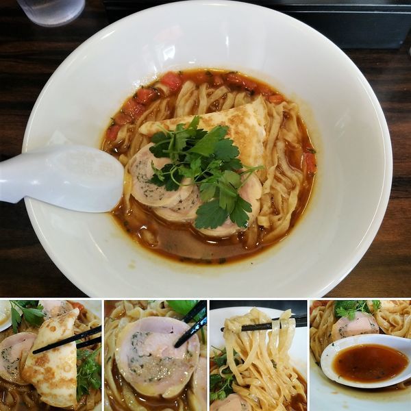 「ジュ・ド・パンダードとパンダードのバロティーヌ  900円」@稲荷屋の写真