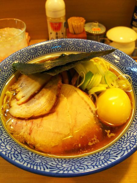「特製中華そば(A)大盛麺硬め」@中華そば 多賀野の写真