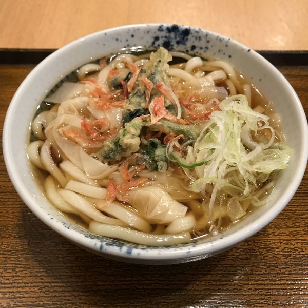 「【季節限定】姫皮筍と菜の花天（￥500）」@しぶそば 大井町店の写真