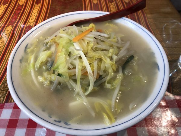 「タンメン大盛り(750円＋100円)850円」@中華料理 とんとん亭の写真