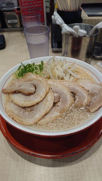 「豚そぱチャーシュー」@替玉千里眼 志木店の写真
