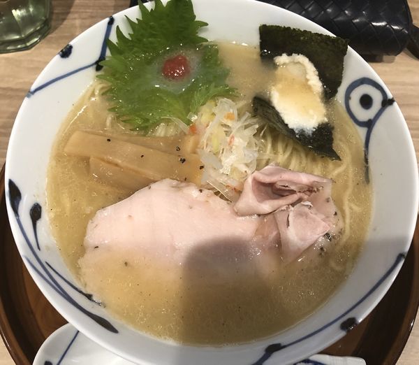 「鯛白湯らーめん、ライス」@麺や 空月の写真