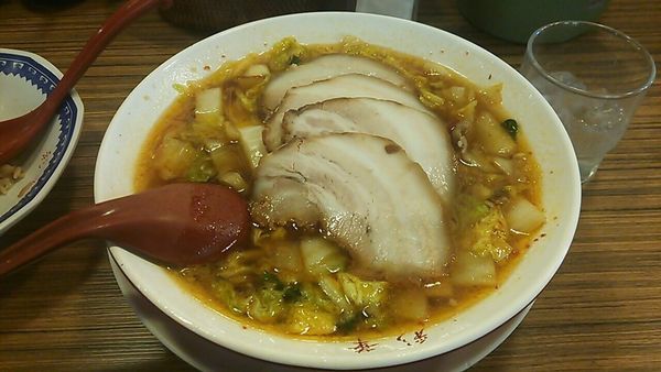 「彩華ラーメンモモチャーシュー」@彩華ラーメン 奈良店の写真