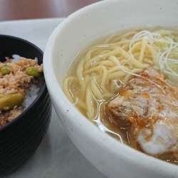 ソーキそばセット