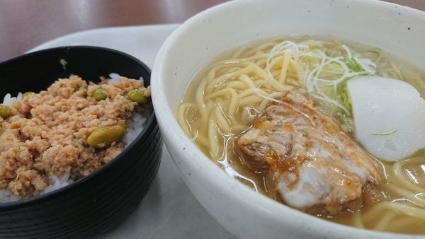 「ソーキそばセット」@関越自動車道 高坂SA下り スナックコーナーの写真