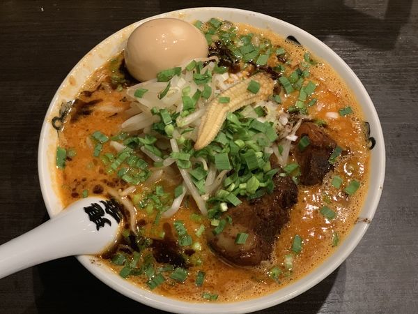 「特製カラシビ味噌らー麺」@カラシビ味噌らー麺 鬼金棒の写真