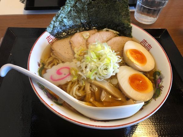 「特製中華そば」@中華そば 金ちゃんの写真