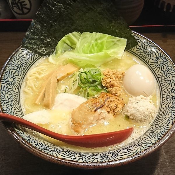 「特製濃熱鶏そば」@征麺家 かぐら屋の写真