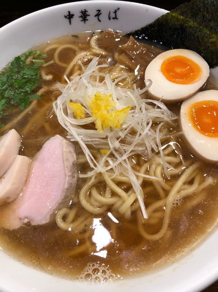 「味玉煮干しラーメン」@中華そば こびきの写真