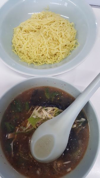 「ネギつけ麺 中 醤油」@ラーメンショップ 平泉店の写真