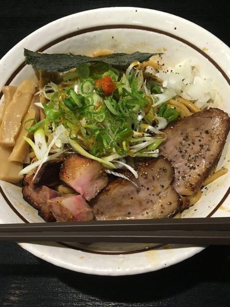 「油そば」@BASSO ドリルマンの写真