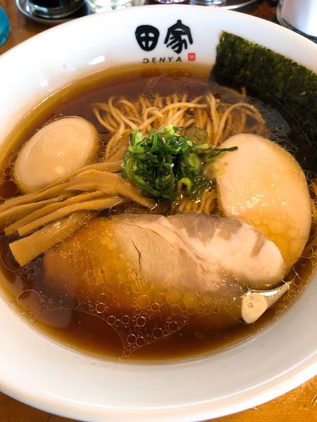 「味玉中華そば ¥880」@中華そば 田家 本店の写真