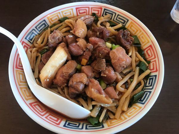「鴨ラーメン 1000円（ないときもあるよっ!）」@拉麺 時代遅れの写真