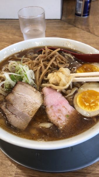 「味玉らーめん（煮干）」@麺や 七彩 八丁堀店の写真