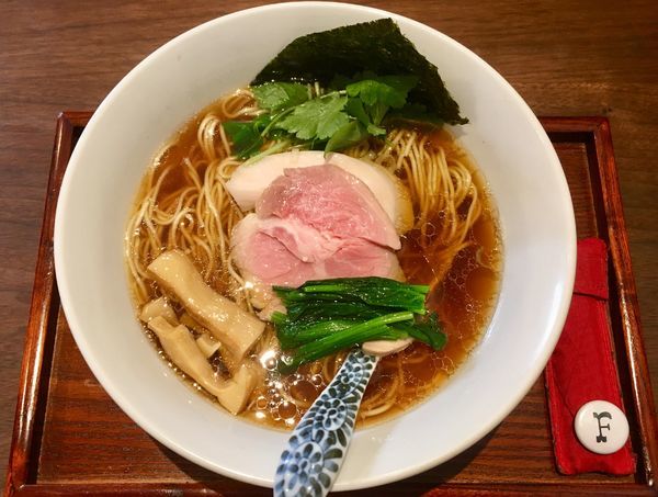 「Ra-men 濃口醤油＋和え玉ハーフ」@メンドコロ Kinariの写真