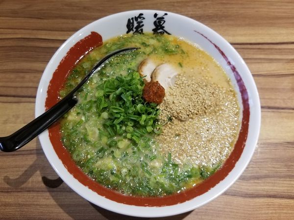 「ネギごまラーメン＋ねぎ増」@ラーメン暖暮 恵比寿南店の写真