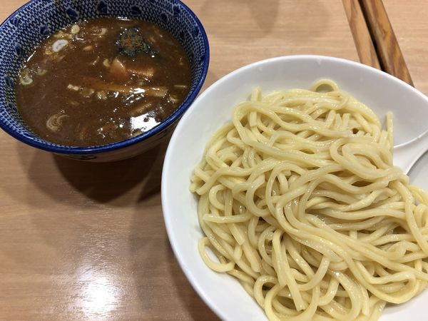 「濃厚つけ麺（中）」@スミレ食堂の写真