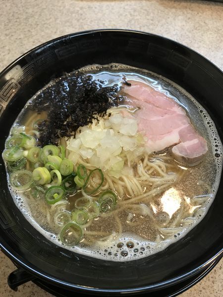 「煮干しらーめん、和え玉」@煮干しらーめん専門店 ニボロクの写真