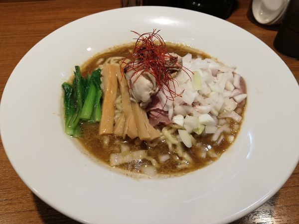 「オイスターカレーヌードル（限定）」@寿製麺よしかわ 川越店の写真