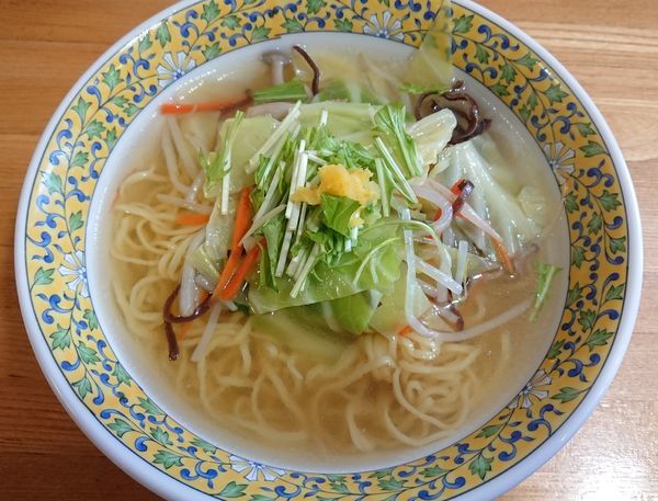 「ゆず塩ら～めん」@道の駅もてぎ 十石屋の写真