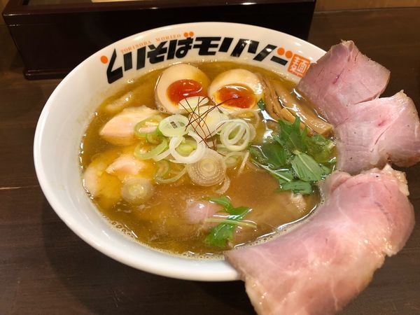 「らーめん香澄の塩ラーメン」@とりそばモリゾーの写真