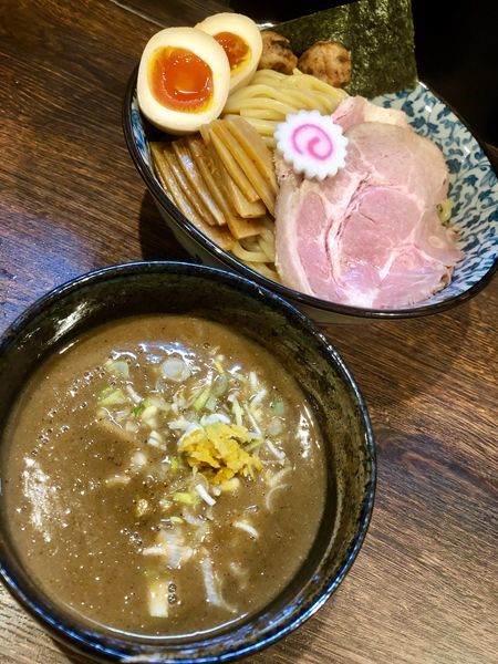 「つけ麺￥800＋中盛￥50 (300g)」@麺処はなぶさの写真