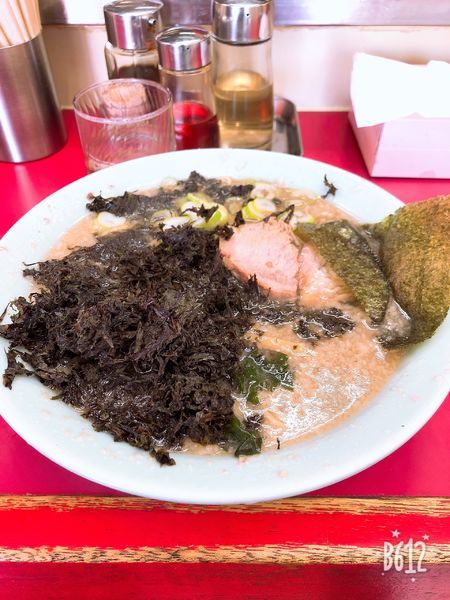 「岩のりラーメン690円」@ラーメンショップ 牛久結束店の写真
