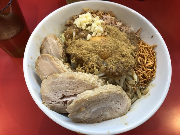 「まぜそば大 魚豚」@豚ゆうの写真