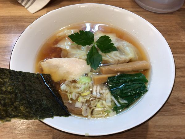 「わんたん中華Soba」@中華そば金ちゃん BEYONDの写真