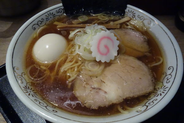 「味玉中華そば」@中華そば 勝本の写真