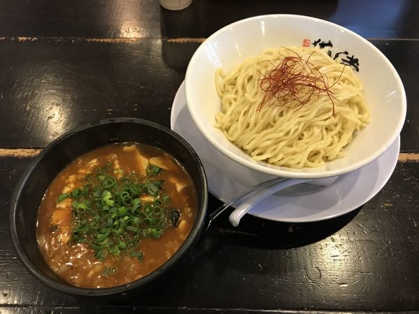 「マーボーつけめん」@らーめん 猫満の写真