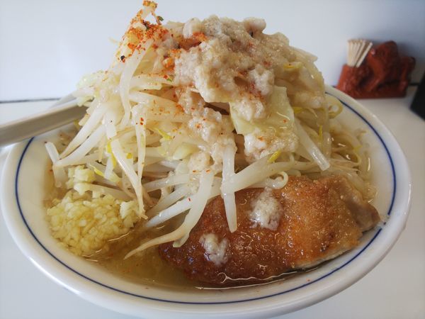 「鶏郎(中200㌘)800円」@ラーメンKAZE 本店の写真